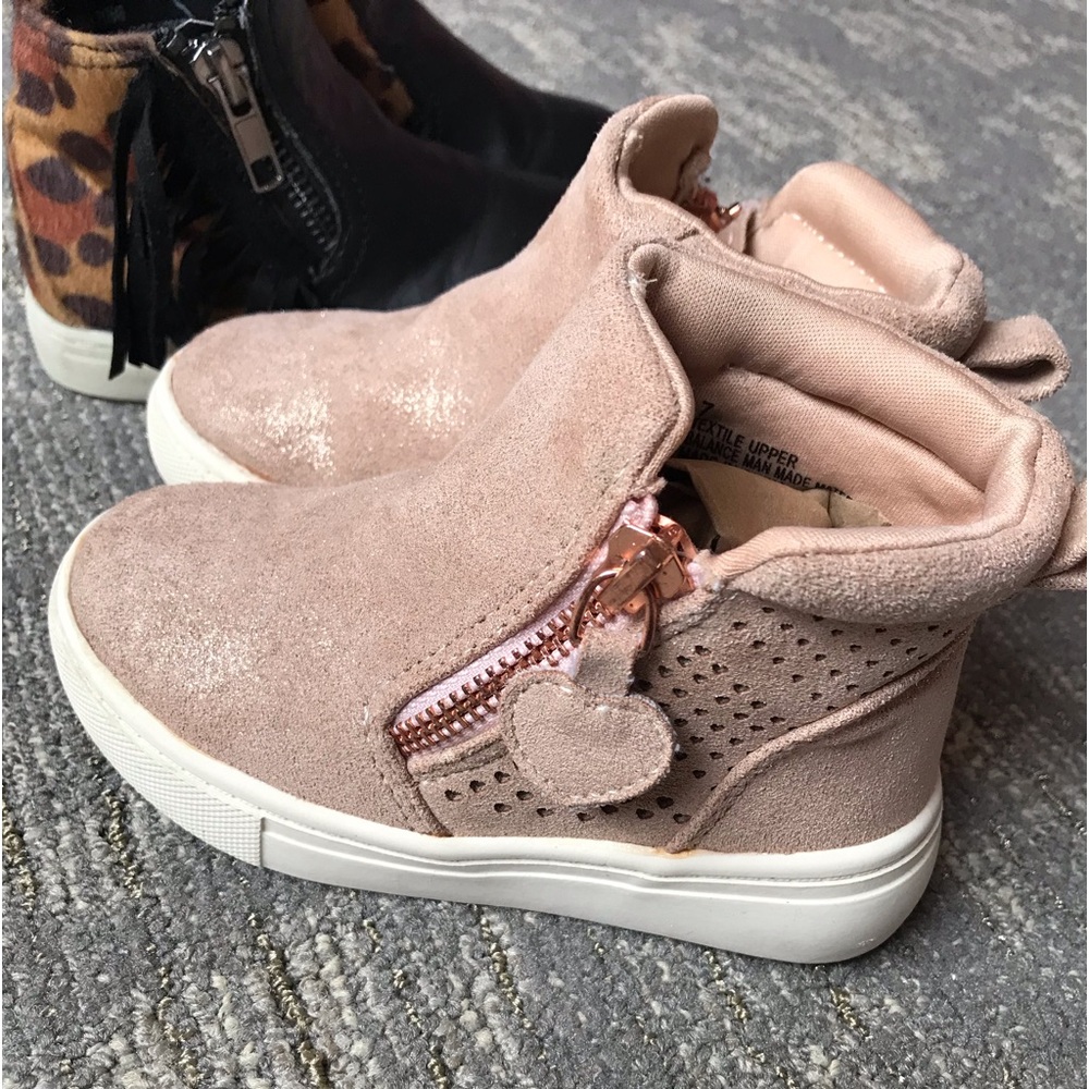 Toddler Girl Ankle Boots Size 7 - Picture 9 of 14